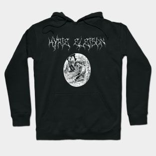 Black Metal Jesus Christ Kyrie Eleison Hoodie